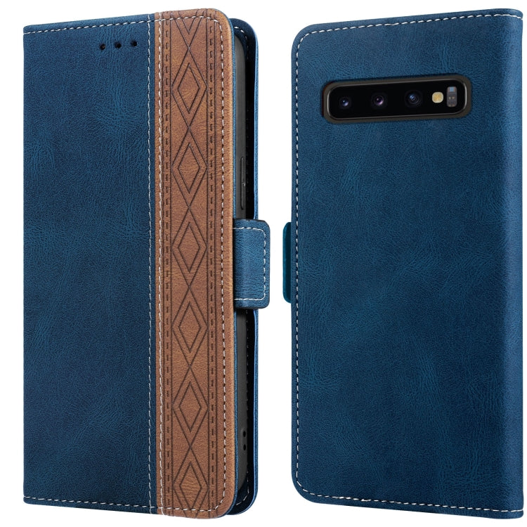 Stitching Side-Magnetic RFID Leather Phone Case, For Samsung Galaxy A53 5G, For Samsung Galaxy A72 4G / 5G, For Samsung Galaxy A73 5G, For Samsung Galaxy S10, For Samsung Galaxy S10+, For Samsung Galaxy S20, For Samsung Galaxy S20 FE 5G����������������...