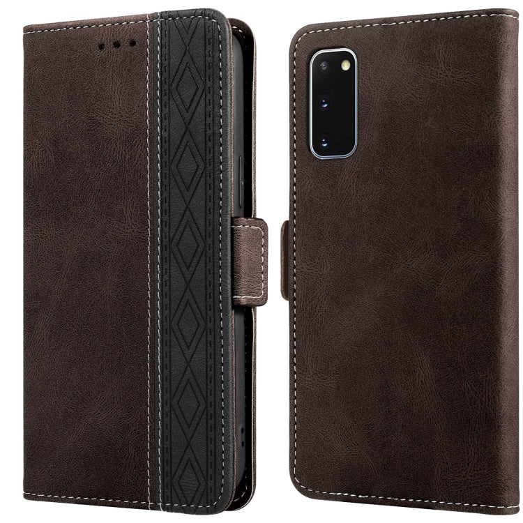 Stitching Side-Magnetic RFID Leather Phone Case, For Samsung Galaxy A53 5G, For Samsung Galaxy A72 4G / 5G, For Samsung Galaxy A73 5G, For Samsung Galaxy S10, For Samsung Galaxy S10+, For Samsung Galaxy S20, For Samsung Galaxy S20 FE 5G����������������...