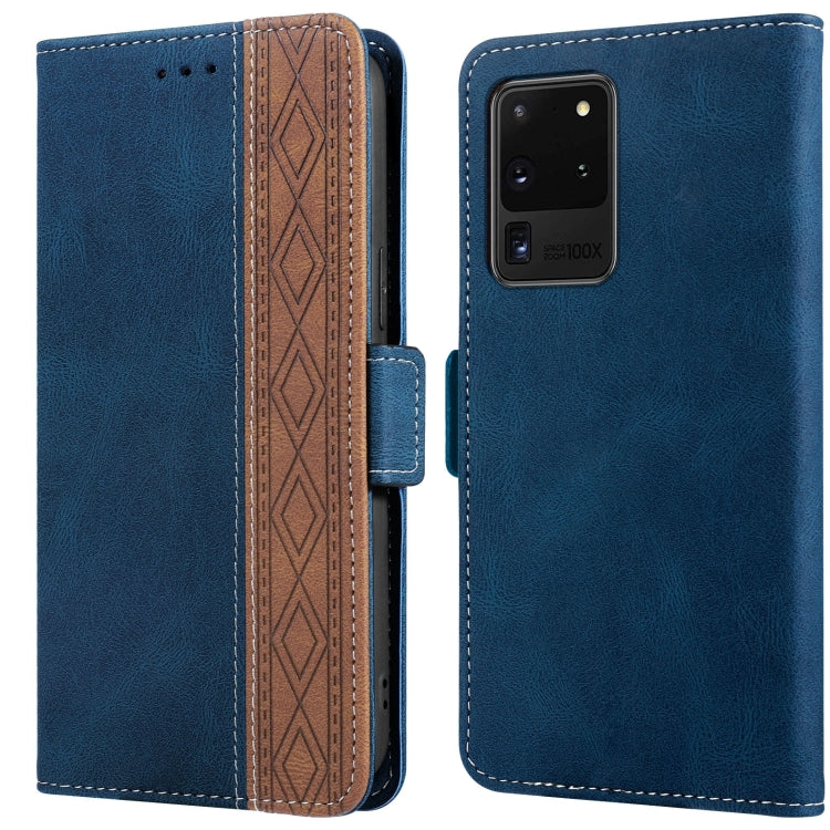 Stitching Side-Magnetic RFID Leather Phone Case, For Samsung Galaxy A53 5G, For Samsung Galaxy A72 4G / 5G, For Samsung Galaxy A73 5G, For Samsung Galaxy S10, For Samsung Galaxy S10+, For Samsung Galaxy S20, For Samsung Galaxy S20 FE 5G����������������...