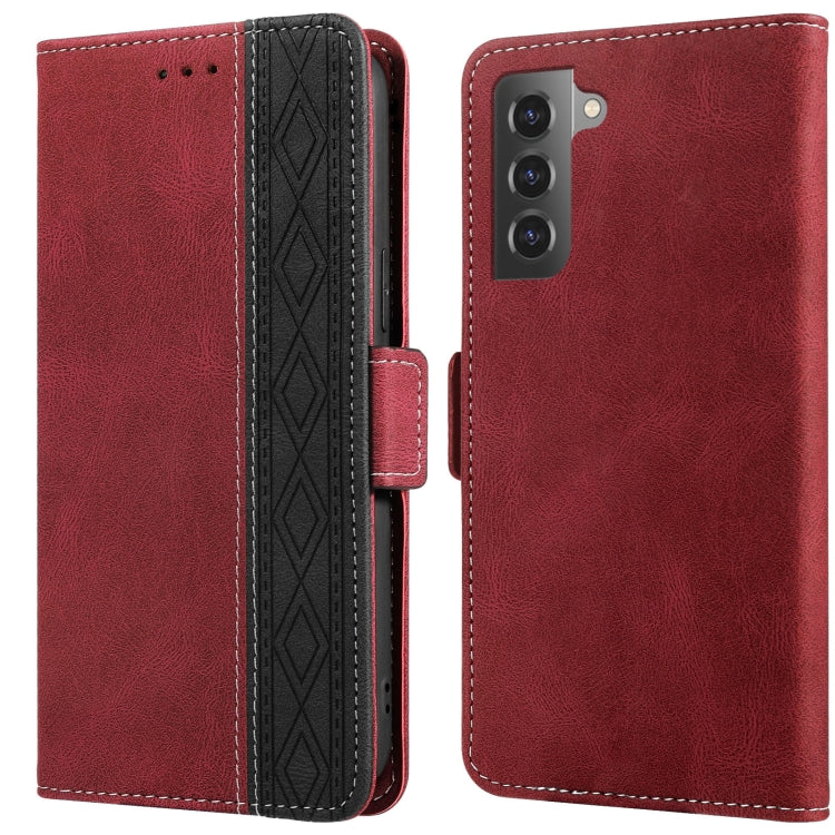 Stitching Side-Magnetic RFID Leather Phone Case, For Samsung Galaxy A53 5G, For Samsung Galaxy A72 4G / 5G, For Samsung Galaxy A73 5G, For Samsung Galaxy S10, For Samsung Galaxy S10+, For Samsung Galaxy S20, For Samsung Galaxy S20 FE 5G����������������...