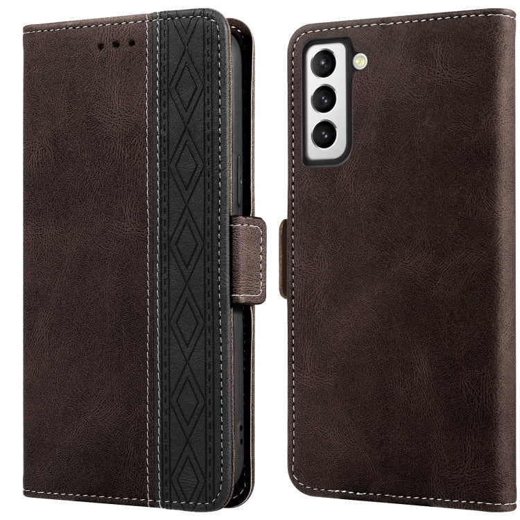 Stitching Side-Magnetic RFID Leather Phone Case, For Samsung Galaxy A53 5G, For Samsung Galaxy A72 4G / 5G, For Samsung Galaxy A73 5G, For Samsung Galaxy S10, For Samsung Galaxy S10+, For Samsung Galaxy S20, For Samsung Galaxy S20 FE 5G����������������...