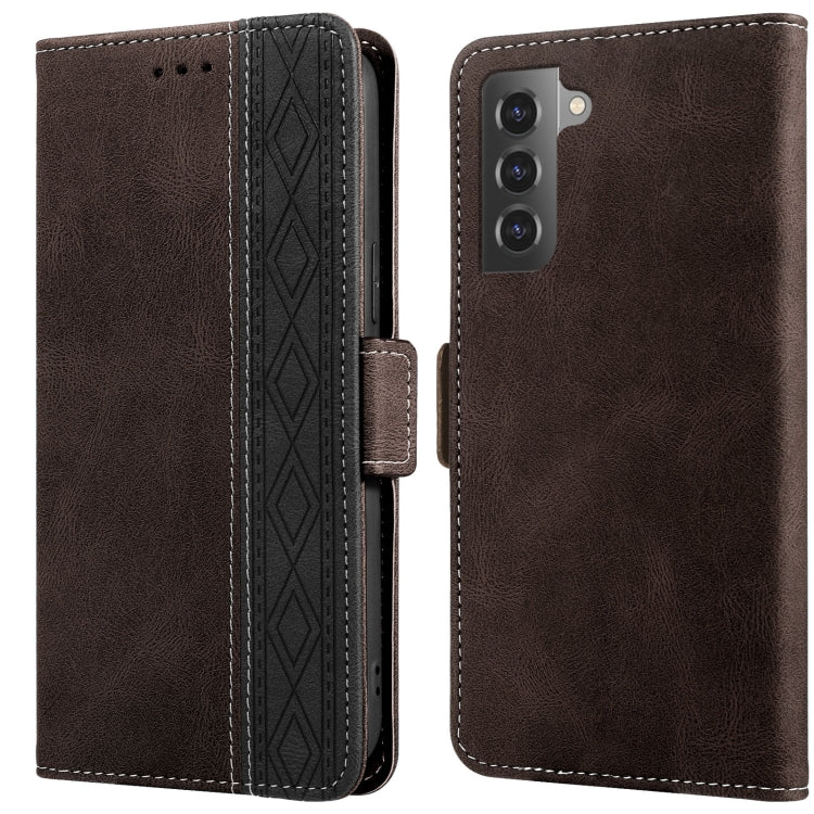 Stitching Side-Magnetic RFID Leather Phone Case, For Samsung Galaxy A53 5G, For Samsung Galaxy A72 4G / 5G, For Samsung Galaxy A73 5G, For Samsung Galaxy S10, For Samsung Galaxy S10+, For Samsung Galaxy S20, For Samsung Galaxy S20 FE 5G����������������...
