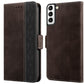 Stitching Side-Magnetic RFID Leather Phone Case, For Samsung Galaxy S22 5G, For Samsung Galaxy S22+ 5G, For Samsung Galaxy S22 Ultra 5G