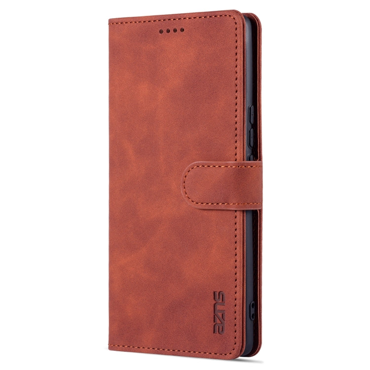 AZNS Skin Feel Calf Texture Horizontal Flip Leather Phone Case, For Honor 60 SE, For Samsung Galaxy A23 5G