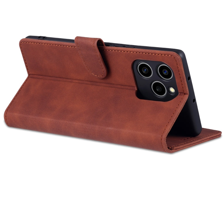 AZNS Skin Feel Calf Texture Horizontal Flip Leather Phone Case, For Honor 60 SE, For Samsung Galaxy A23 5G