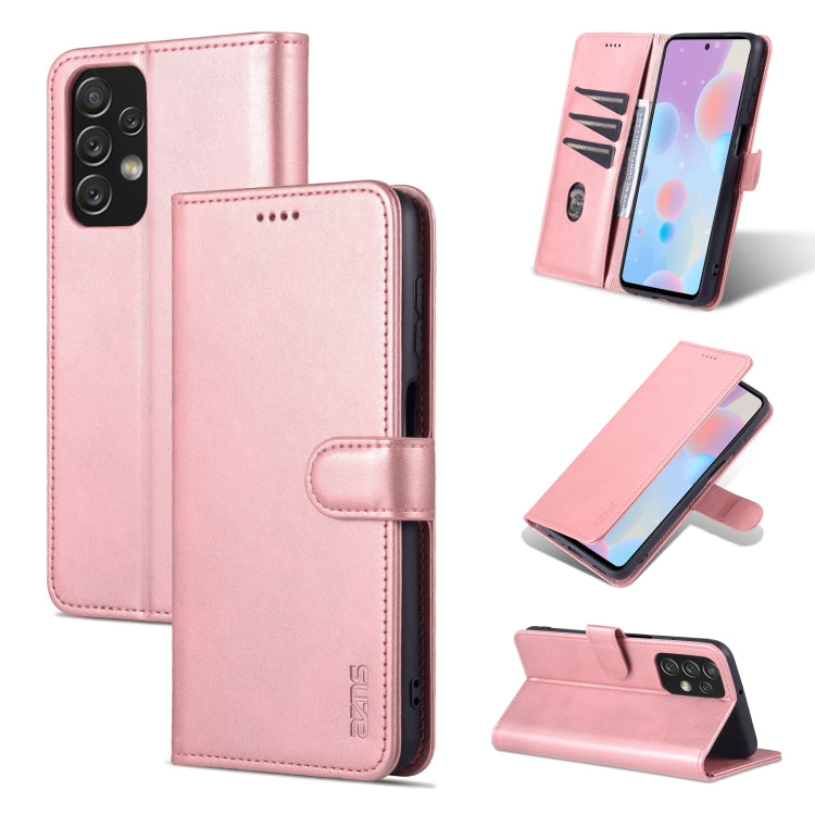 AZNS Skin Feel Calf Texture Horizontal Flip Leather Phone Case, For Honor 60 SE, For Samsung Galaxy A23 5G