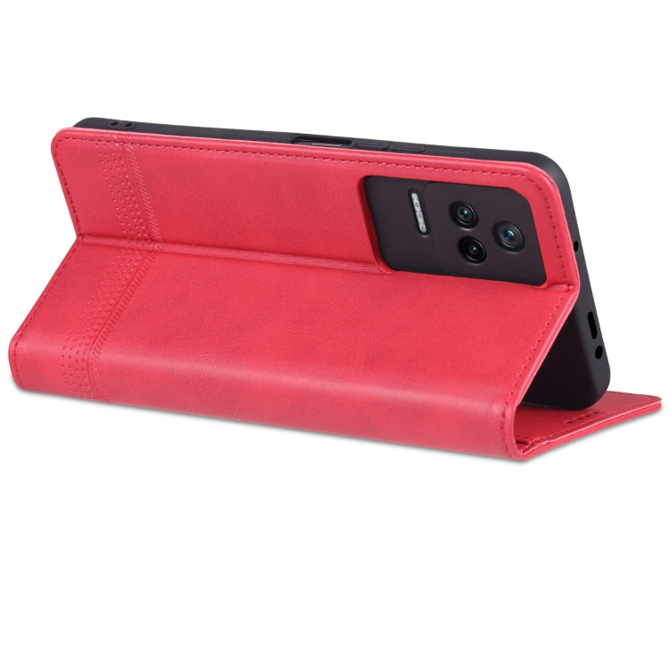 AZNS Magnetic Calf Texture Leather Phone Case, For Xiaomi Redmi K40S, For Xiaomi Redmi K50 / K50 Pro, For Samsung Galaxy A23 5G