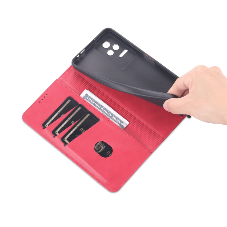 AZNS Magnetic Calf Texture Leather Phone Case, For Xiaomi Redmi K40S, For Xiaomi Redmi K50 / K50 Pro, For Samsung Galaxy A23 5G