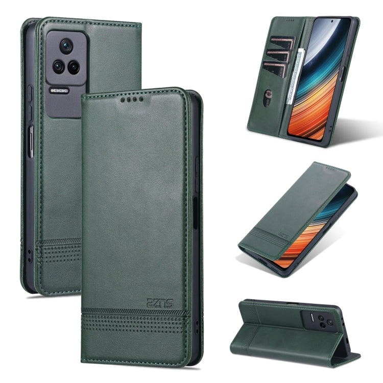 AZNS Magnetic Calf Texture Leather Phone Case, For Xiaomi Redmi K40S, For Xiaomi Redmi K50 / K50 Pro, For Samsung Galaxy A23 5G