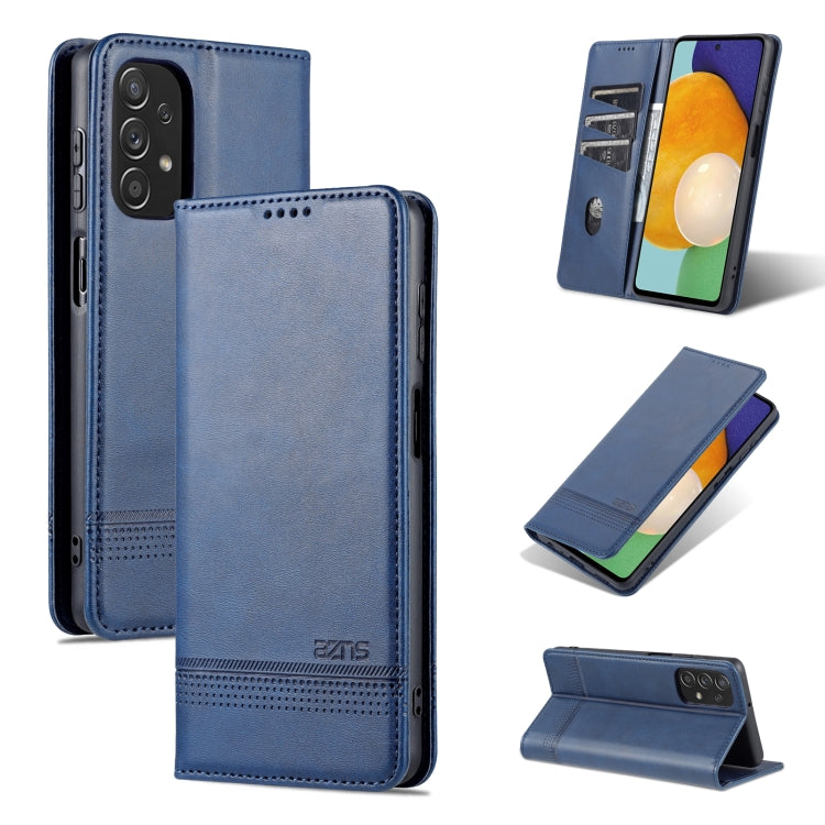 AZNS Magnetic Calf Texture Leather Phone Case, For Xiaomi Redmi K40S, For Xiaomi Redmi K50 / K50 Pro, For Samsung Galaxy A23 5G