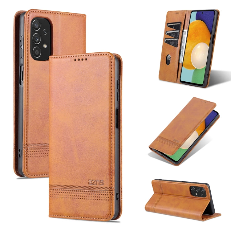 AZNS Magnetic Calf Texture Leather Phone Case, For Xiaomi Redmi K40S, For Xiaomi Redmi K50 / K50 Pro, For Samsung Galaxy A23 5G