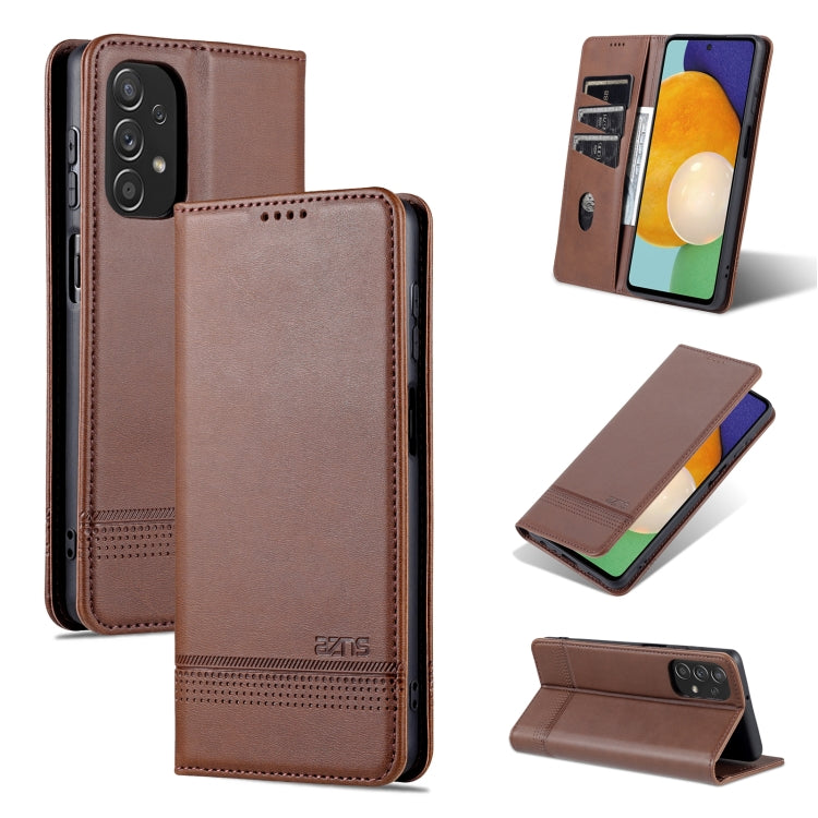 AZNS Magnetic Calf Texture Leather Phone Case, For Xiaomi Redmi K40S, For Xiaomi Redmi K50 / K50 Pro, For Samsung Galaxy A23 5G