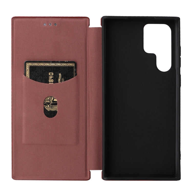 Carbon Fiber Texture Magnetic Horizontal Flip Leather Phone Case, For Samsung Galaxy S22 Ultra 5G, For OnePlus Nord CE 2 5G, For Xiaomi Poco X4 Pro 5G, For Motorola Moto G22, For TCL 30 5G / 30+