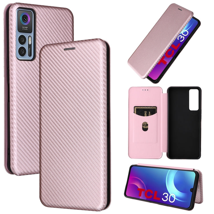 Carbon Fiber Texture Magnetic Horizontal Flip Leather Phone Case, For Samsung Galaxy S22 Ultra 5G, For OnePlus Nord CE 2 5G, For Xiaomi Poco X4 Pro 5G, For Motorola Moto G22, For TCL 30 5G / 30+