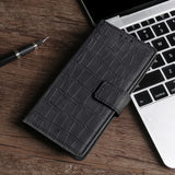 Skin Feel Crocodile Texture Magnetic Clasp PU Leather Phone Case, For Samsung Galaxy Xcover 5