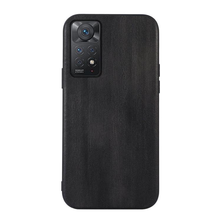 Yellow Cow Texture PU Phone Case, For Xiaomi Redmi Note 11 Pro Global, For Samsung Galaxy A23 4G, For Samsung Galaxy A33 5G, For Samsung Galaxy A53 5G, For Samsung Galaxy A73 5G