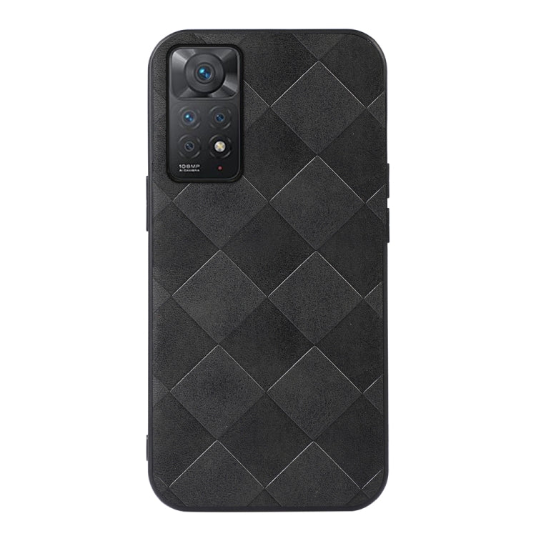 Weave Plaid PU Phone Case, For Xiaomi Redmi Note 11 Pro Global, For Samsung Galaxy A23 4G, For Samsung Galaxy A33 5G, For Samsung Galaxy A53 5G, For Samsung Galaxy A73 5G