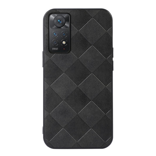 Weave Plaid PU Phone Case, For Xiaomi Redmi Note 11 Pro Global, For Samsung Galaxy A23 4G, For Samsung Galaxy A33 5G, For Samsung Galaxy A53 5G, For Samsung Galaxy A73 5G