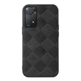 Weave Plaid PU Phone Case, For Xiaomi Redmi Note 11 Pro Global, For Samsung Galaxy A23 4G, For Samsung Galaxy A33 5G, For Samsung Galaxy A53 5G, For Samsung Galaxy A73 5G