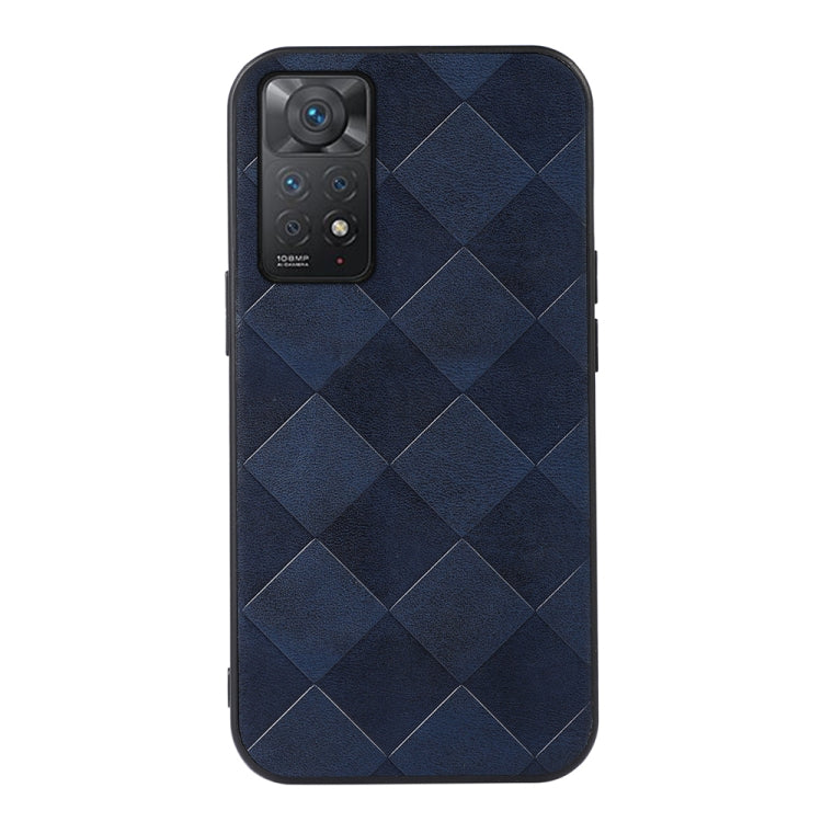 Weave Plaid PU Phone Case, For Xiaomi Redmi Note 11 Pro Global, For Samsung Galaxy A23 4G, For Samsung Galaxy A33 5G, For Samsung Galaxy A53 5G, For Samsung Galaxy A73 5G