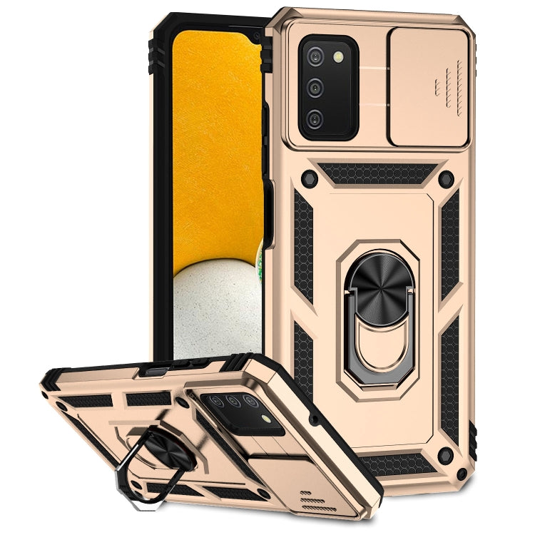 Sliding Camshield Holder Phone Case, For Samsung Galaxy A02, For Samsung Galaxy A02s / A03s 166mm, For Samsung Galaxy A12, For Samsung Galaxy A13 5G, For Samsung Galaxy A22 4G, For Samsung Galaxy A22 5G, For Samsung Galaxy A23