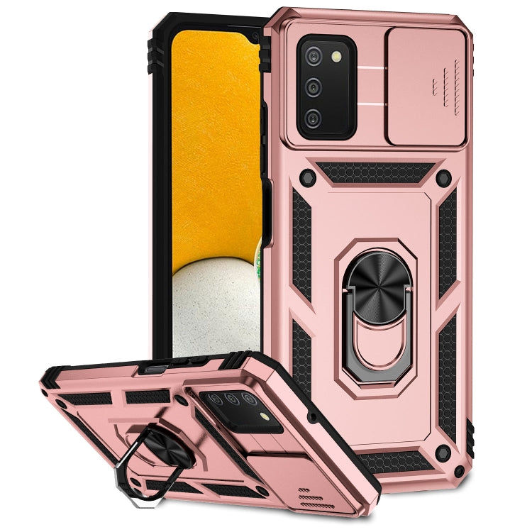 Sliding Camshield Holder Phone Case, For Samsung Galaxy A02, For Samsung Galaxy A02s / A03s 166mm, For Samsung Galaxy A12, For Samsung Galaxy A13 5G, For Samsung Galaxy A22 4G, For Samsung Galaxy A22 5G, For Samsung Galaxy A23