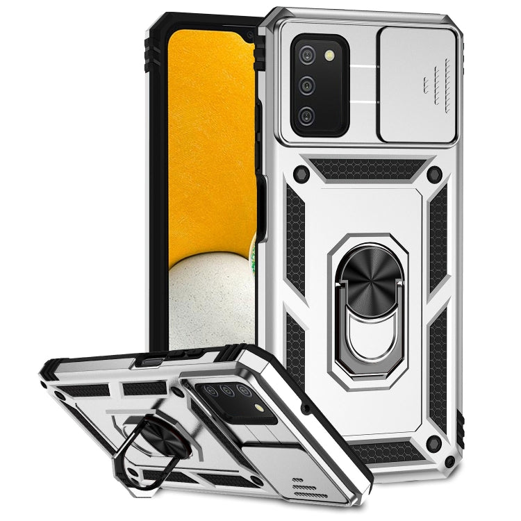 Sliding Camshield Holder Phone Case, For Samsung Galaxy A02, For Samsung Galaxy A02s / A03s 166mm, For Samsung Galaxy A12, For Samsung Galaxy A13 5G, For Samsung Galaxy A22 4G, For Samsung Galaxy A22 5G, For Samsung Galaxy A23