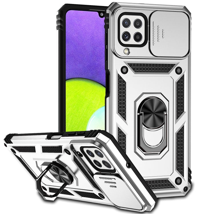 Sliding Camshield Holder Phone Case, For Samsung Galaxy A02, For Samsung Galaxy A02s / A03s 166mm, For Samsung Galaxy A12, For Samsung Galaxy A13 5G, For Samsung Galaxy A22 4G, For Samsung Galaxy A22 5G, For Samsung Galaxy A23