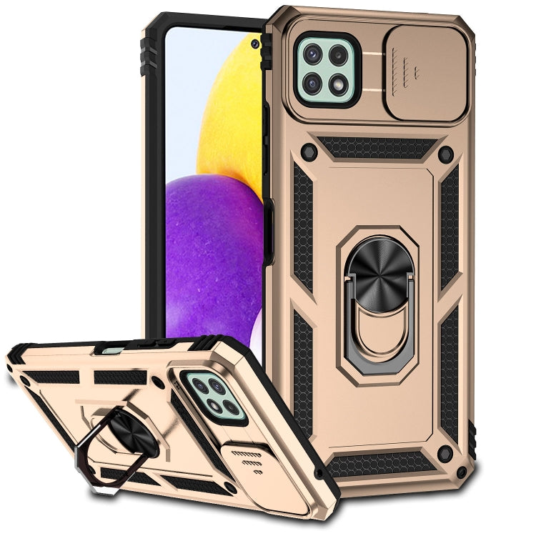 Sliding Camshield Holder Phone Case, For Samsung Galaxy A02, For Samsung Galaxy A02s / A03s 166mm, For Samsung Galaxy A12, For Samsung Galaxy A13 5G, For Samsung Galaxy A22 4G, For Samsung Galaxy A22 5G, For Samsung Galaxy A23