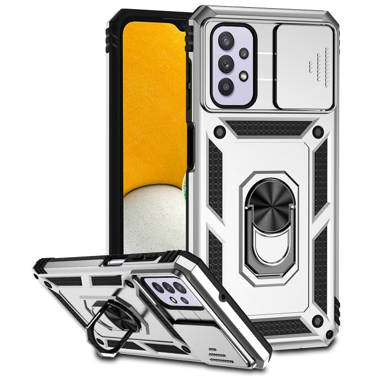 Sliding Camshield Holder Phone Case, For Samsung Galaxy A23 5G, For Samsung Galaxy A33 5G, For Samsung Galaxy A52 5G / 4G, For Samsung Galaxy A53 5G, For Samsung Galaxy A72 5G / 4G, For Samsung Galaxy A73 5G, For Samsung Galaxy J7 Prime