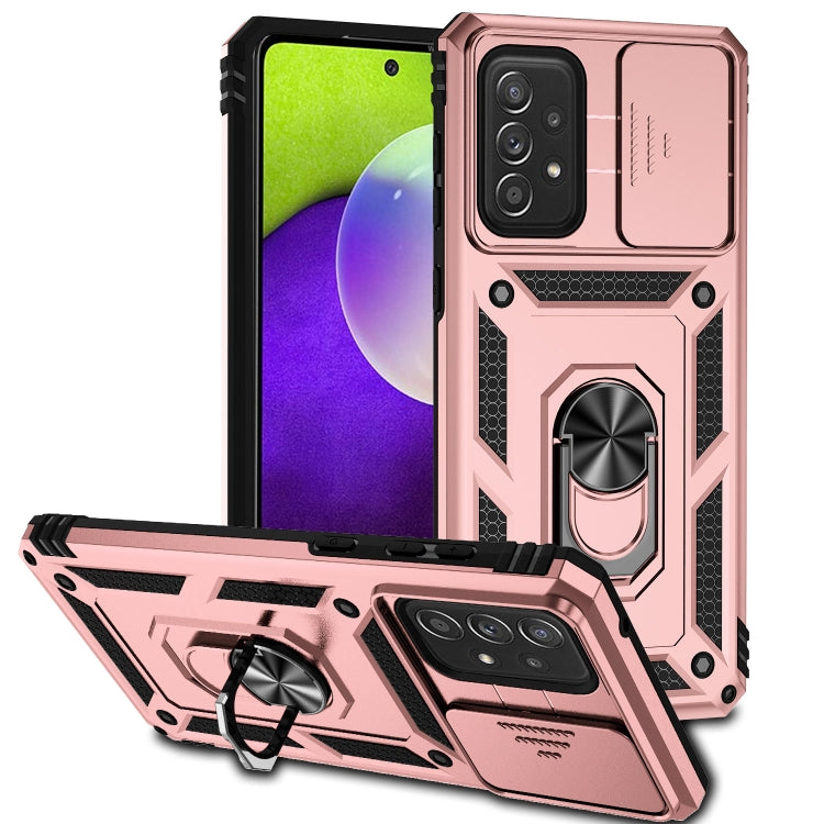 Sliding Camshield Holder Phone Case, For Samsung Galaxy A23 5G, For Samsung Galaxy A33 5G, For Samsung Galaxy A52 5G / 4G, For Samsung Galaxy A53 5G, For Samsung Galaxy A72 5G / 4G, For Samsung Galaxy A73 5G, For Samsung Galaxy J7 Prime