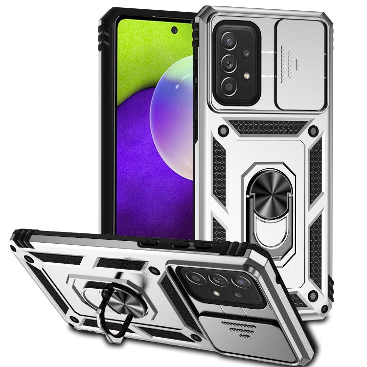 Sliding Camshield Holder Phone Case, For Samsung Galaxy A23 5G, For Samsung Galaxy A33 5G, For Samsung Galaxy A52 5G / 4G, For Samsung Galaxy A53 5G, For Samsung Galaxy A72 5G / 4G, For Samsung Galaxy A73 5G, For Samsung Galaxy J7 Prime