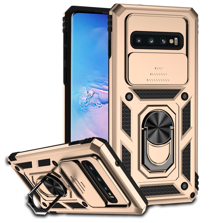 Sliding Camshield Holder Phone Case, For Samsung Galaxy S10, For Samsung Galaxy S10+, For Samsung Galaxy S20 FE, For Samsung Galaxy S21 5G, For Samsung Galaxy S21 FE 5G, For Samsung Galaxy S21+ 5G