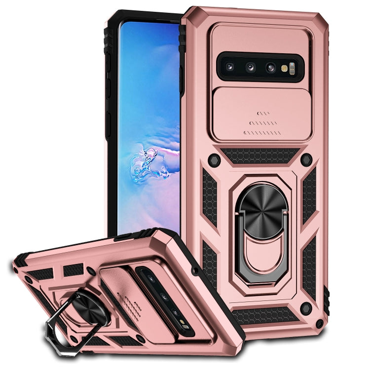 Sliding Camshield Holder Phone Case, For Samsung Galaxy S10, For Samsung Galaxy S10+, For Samsung Galaxy S20 FE, For Samsung Galaxy S21 5G, For Samsung Galaxy S21 FE 5G, For Samsung Galaxy S21+ 5G