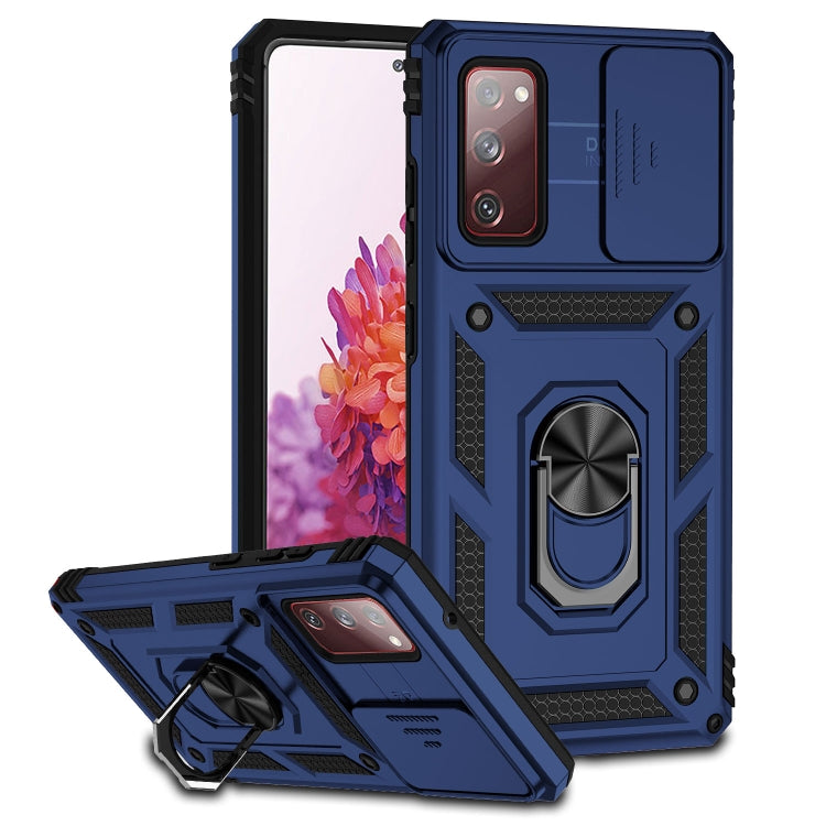 Sliding Camshield Holder Phone Case, For Samsung Galaxy S10, For Samsung Galaxy S10+, For Samsung Galaxy S20 FE, For Samsung Galaxy S21 5G, For Samsung Galaxy S21 FE 5G, For Samsung Galaxy S21+ 5G