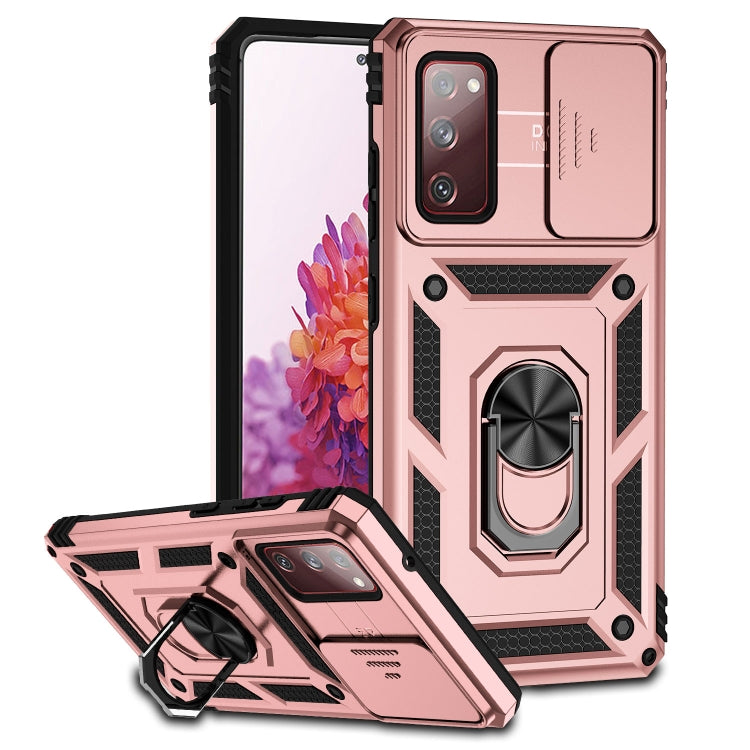 Sliding Camshield Holder Phone Case, For Samsung Galaxy S10, For Samsung Galaxy S10+, For Samsung Galaxy S20 FE, For Samsung Galaxy S21 5G, For Samsung Galaxy S21 FE 5G, For Samsung Galaxy S21+ 5G
