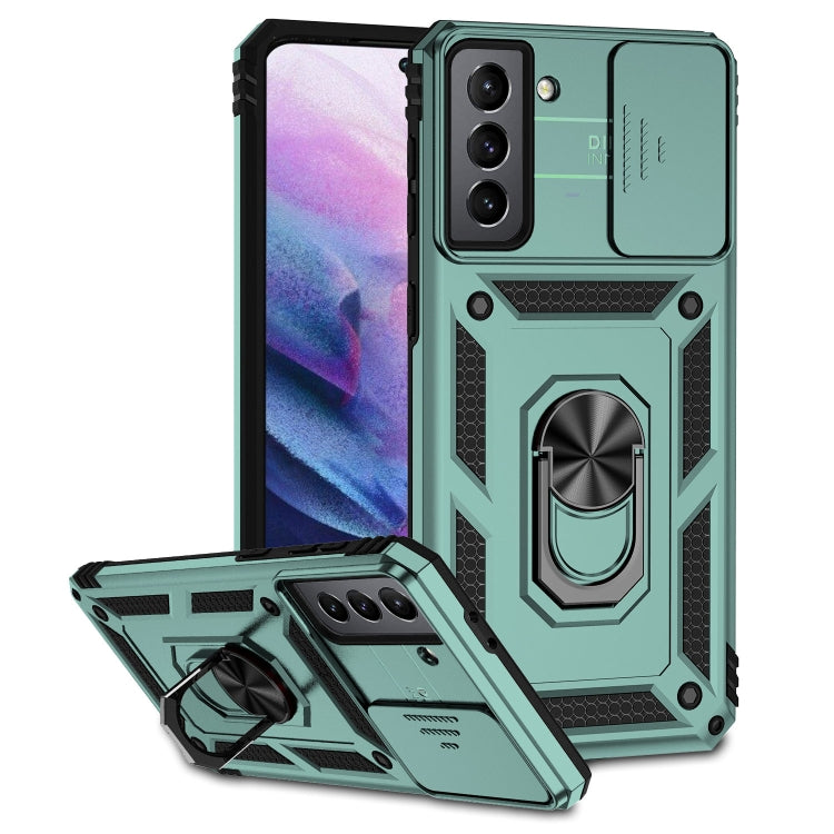 Sliding Camshield Holder Phone Case, For Samsung Galaxy S10, For Samsung Galaxy S10+, For Samsung Galaxy S20 FE, For Samsung Galaxy S21 5G, For Samsung Galaxy S21 FE 5G, For Samsung Galaxy S21+ 5G