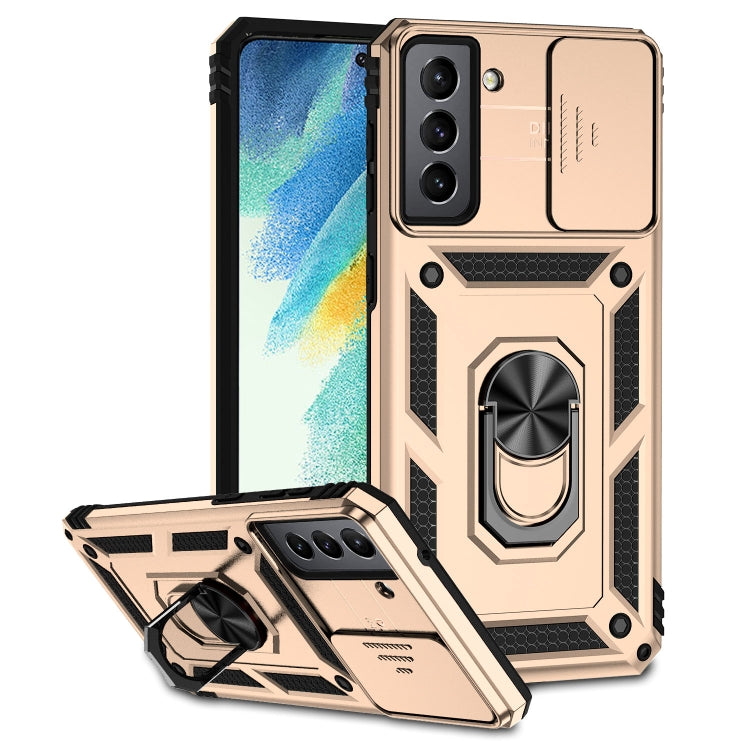 Sliding Camshield Holder Phone Case, For Samsung Galaxy S10, For Samsung Galaxy S10+, For Samsung Galaxy S20 FE, For Samsung Galaxy S21 5G, For Samsung Galaxy S21 FE 5G, For Samsung Galaxy S21+ 5G