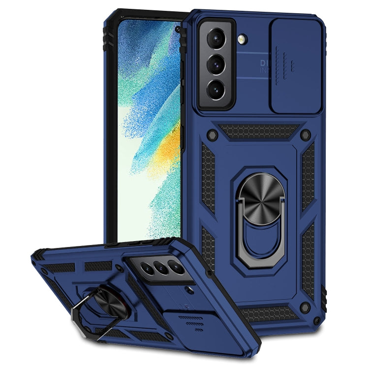Sliding Camshield Holder Phone Case, For Samsung Galaxy S10, For Samsung Galaxy S10+, For Samsung Galaxy S20 FE, For Samsung Galaxy S21 5G, For Samsung Galaxy S21 FE 5G, For Samsung Galaxy S21+ 5G