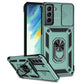 Sliding Camshield Holder Phone Case, For Samsung Galaxy S10, For Samsung Galaxy S10+, For Samsung Galaxy S20 FE, For Samsung Galaxy S21 5G, For Samsung Galaxy S21 FE 5G, For Samsung Galaxy S21+ 5G