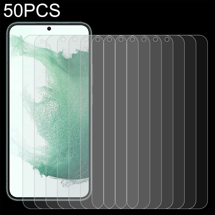 50 PCS 0.26mm 9H 2.5D Tempered Glass Film, For Samsung Galaxy S21 5G(50pcs), For Samsung Galaxy S21 Ultra 5G(50pcs), For Samsung Galaxy S21+ 5G(50pcs), For Samsung Galaxy S22 5G(50pcs), For Samsung Galaxy S22 Ultra  5G(50pcs)���������������������������...