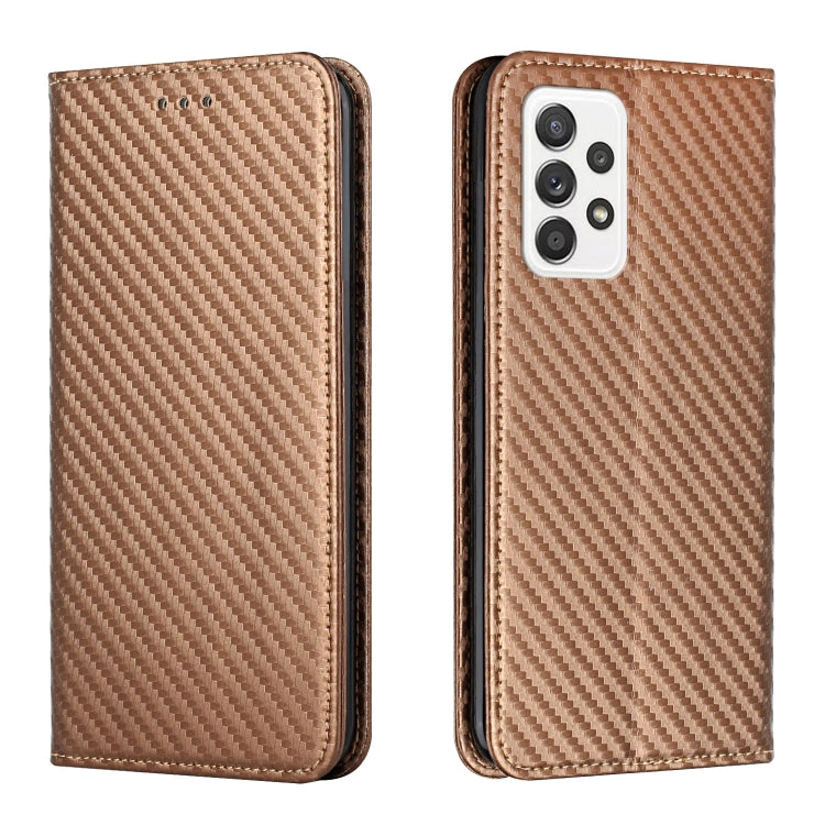 Carbon Fiber Texture Flip Holder Leather Phone Case, For Samsung Galaxy A13 5G, For Samsung Galaxy A33 5G, For Samsung Galaxy A53, For Samsung Galaxy S22 Ultra 5G, For Samsung Galaxy S22 5G, For Samsung Galaxy S22+ 5G, For OPPO A16, For vivo Y21