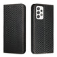 Carbon Fiber Texture Flip Holder Leather Phone Case, For Samsung Galaxy A13 5G, For Samsung Galaxy A33 5G, For Samsung Galaxy A53, For Samsung Galaxy S22 Ultra 5G, For Samsung Galaxy S22 5G, For Samsung Galaxy S22+ 5G, For OPPO A16, For vivo Y21