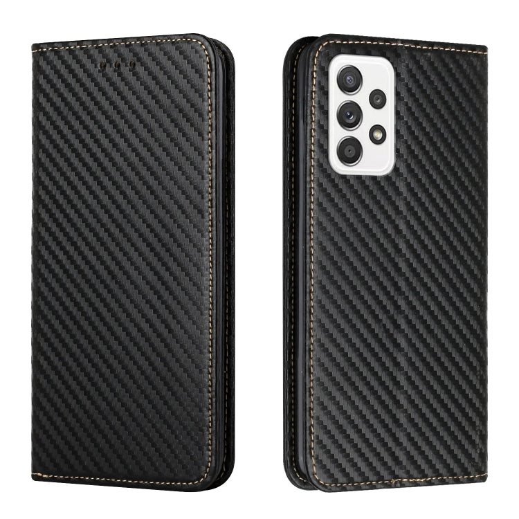 Carbon Fiber Texture Flip Holder Leather Phone Case, For Samsung Galaxy A13 5G, For Samsung Galaxy A33 5G, For Samsung Galaxy A53, For Samsung Galaxy S22 Ultra 5G, For Samsung Galaxy S22 5G, For Samsung Galaxy S22+ 5G, For OPPO A16, For vivo Y21