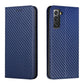 Carbon Fiber Texture Flip Holder Leather Phone Case, For Samsung Galaxy A13 5G, For Samsung Galaxy A33 5G, For Samsung Galaxy A53, For Samsung Galaxy S22 Ultra 5G, For Samsung Galaxy S22 5G, For Samsung Galaxy S22+ 5G, For OPPO A16, For vivo Y21