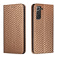 Carbon Fiber Texture Flip Holder Leather Phone Case, For Samsung Galaxy A13 5G, For Samsung Galaxy A33 5G, For Samsung Galaxy A53, For Samsung Galaxy S22 Ultra 5G, For Samsung Galaxy S22 5G, For Samsung Galaxy S22+ 5G, For OPPO A16, For vivo Y21
