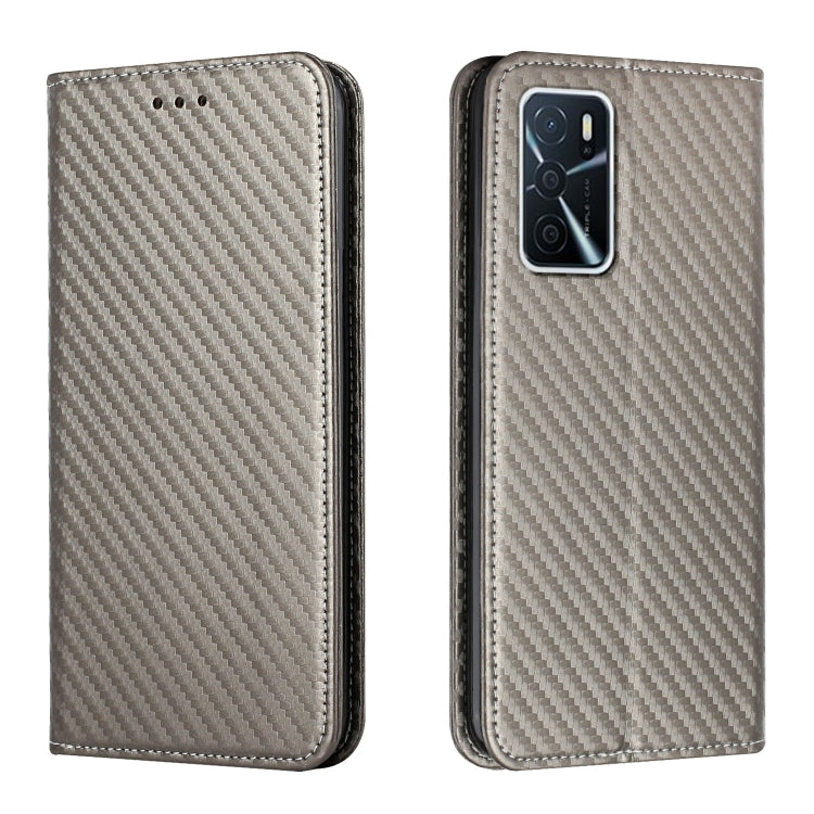 Carbon Fiber Texture Flip Holder Leather Phone Case, For Samsung Galaxy A13 5G, For Samsung Galaxy A33 5G, For Samsung Galaxy A53, For Samsung Galaxy S22 Ultra 5G, For Samsung Galaxy S22 5G, For Samsung Galaxy S22+ 5G, For OPPO A16, For vivo Y21