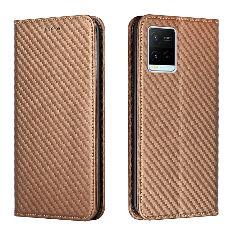 Carbon Fiber Texture Flip Holder Leather Phone Case, For Samsung Galaxy A13 5G, For Samsung Galaxy A33 5G, For Samsung Galaxy A53, For Samsung Galaxy S22 Ultra 5G, For Samsung Galaxy S22 5G, For Samsung Galaxy S22+ 5G, For OPPO A16, For vivo Y21