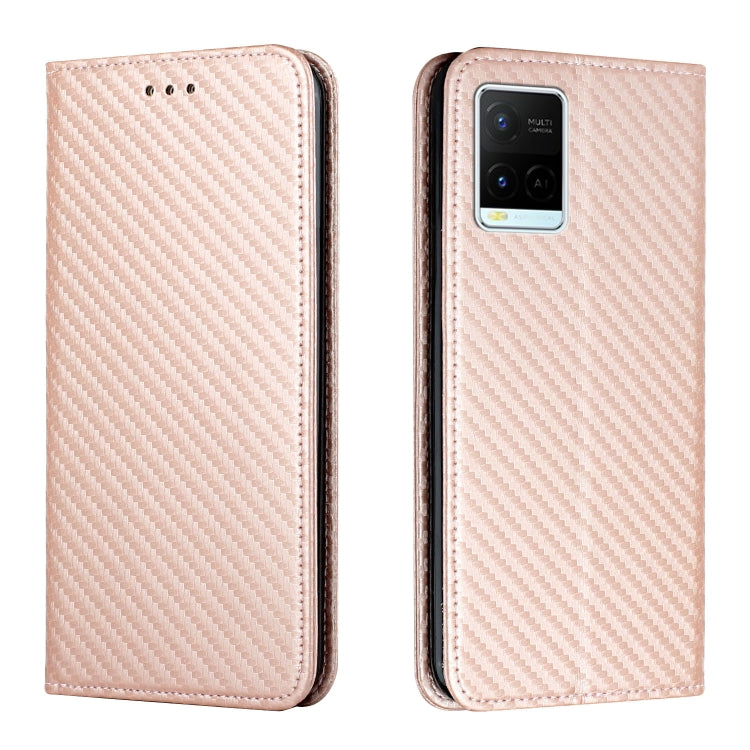 Carbon Fiber Texture Flip Holder Leather Phone Case, For Samsung Galaxy A13 5G, For Samsung Galaxy A33 5G, For Samsung Galaxy A53, For Samsung Galaxy S22 Ultra 5G, For Samsung Galaxy S22 5G, For Samsung Galaxy S22+ 5G, For OPPO A16, For vivo Y21