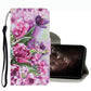 Coloured Drawing Pattern Leather Phone Case